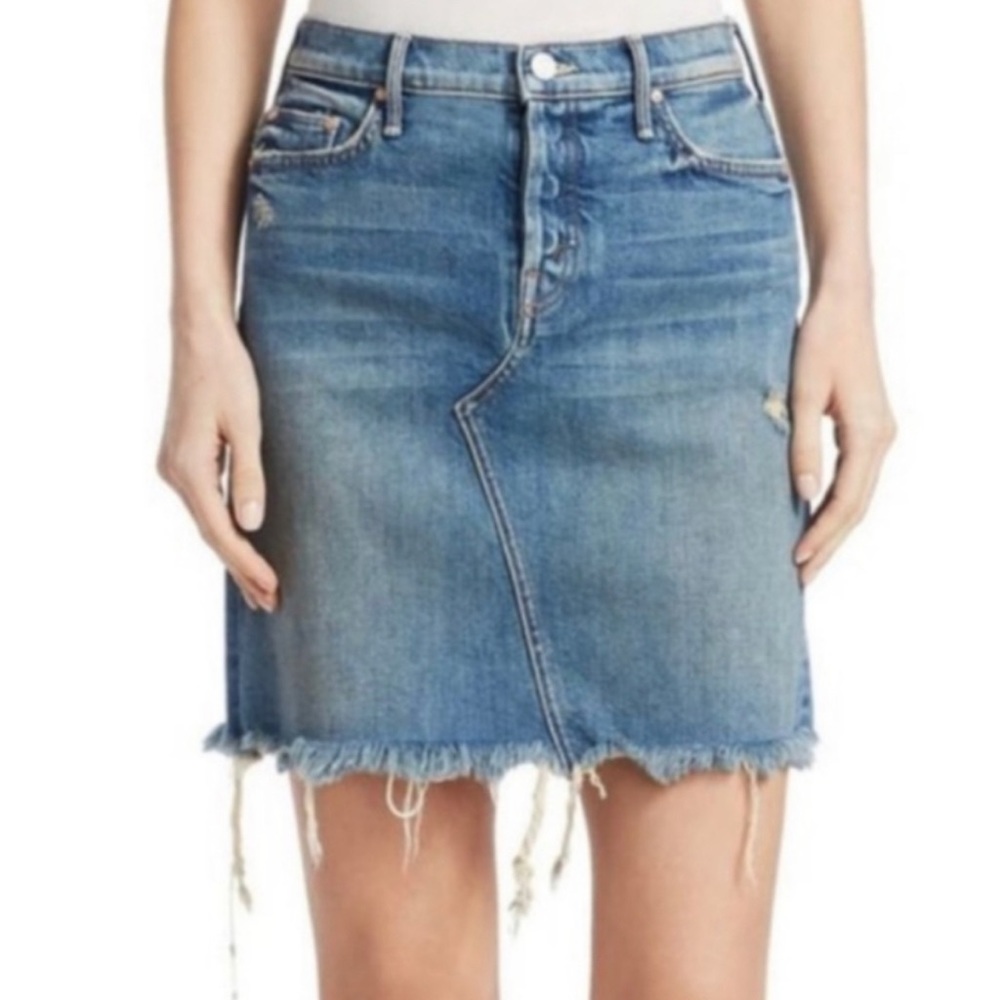 Mother Superior The Tomcat Mini Skirt Fray